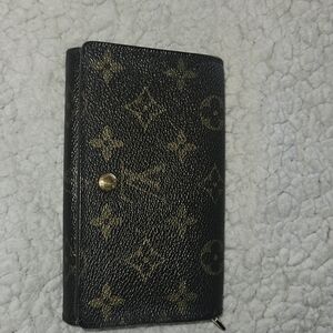 Louis Vuitton Brown Monogram Porte Monnaie Billets Tresor Wallet